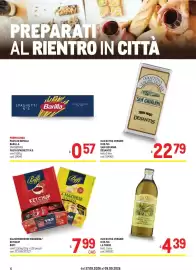 Volantino Metro Pagina 4: Salse monodose maionese/ketchup Biffi €7,99, Olio extra vergine di oliva La Torre €4,39