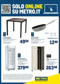 Volantino Metro Pagina 45: Metro Professional tavolo da ristorante €49,50, Metro Professional padella profonda €12,90