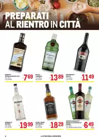 Volantino Metro Pagina 8: Old No. 7 Brand Jack Daniel's €18,29, Sambuca Molinari €19,99