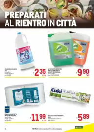Volantino Metro Pagina 9: Bobina asciugatutto Metro Professional €11,99, Candeggina classica Ace €2,35