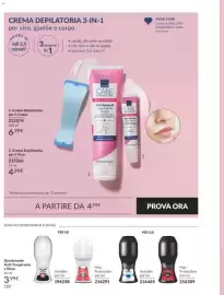 Catalogo Avon Pagina 180: Crema Depilatoria Avon Care 3-in-1 €6,99, Criduty Max Protection €2,16