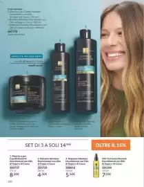 Catalogo Avon Pagina 210: Olio Trattante Absolute Nourishment con Olio di Argan e di Cocco €7,50