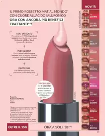 Catalogo Avon Pagina 37: Rossetto Hydramatic Matte €10,99