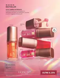 Catalogo Avon Pagina 49: Olio Labbra Nutriente Avon €15,90