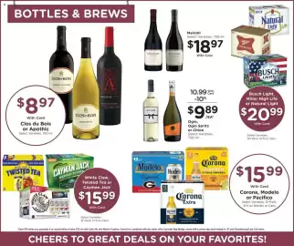 Kroger weekly ad week 35 Page 13: Busch Light, Miller High Life or Natural Light €20,99
