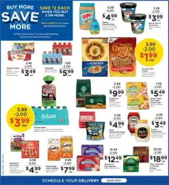 Kroger weekly ad week 35 Page 3: Ben & Jerry's Ice Cream €3,99, Pepperidge Farm Goldfish €7,99