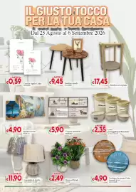 Volantino D'Italy Pagina 12: Cornice porta foto multipla €5,90, Tavolino arredo €9,45