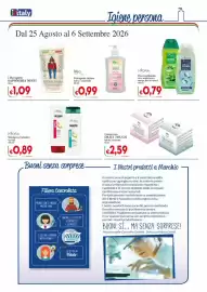 Volantino D'Italy Pagina 14: Detergente intimo malva e camomilla lilea €0,99, Crema viso DAILY TOUCH €2,59