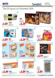Volantino D'Italy Pagina 5: Le Sbiffie Valpizza margherita €1,79, Polpette di bovino Aurora €3,79