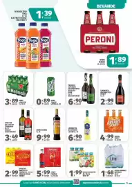 Volantino Vivo Supermercati Pagina 11: Acqua minerale naturale Lilia €1,68, Prosecco superiore Valdobbiadene DOCG Jeio €6,90
