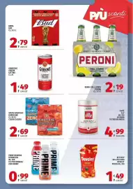 Volantino Vivo Supermercati Pagina 19: Birra Bud €2,79, Spritz aperitivo Hurricane €2,69