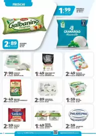 Volantino Vivo Supermercati Pagina 2: Fiordilatte Vallelata €7,90, Snack! Dop Gran Terre Parmareggio €2,49