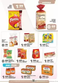 Volantino Vivo Supermercati Pagina 9: Snack di mais Pai d'oro €0,89, Pane a fette Roberto €0,79