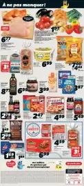 IGA flyer week 35 Page 2: Fresh boneless chicken breasts €6,77, Lays chips or tortilla chips assorted selection €4,49