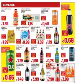 Volantino IperFamila Pagina 15: Birra Moretti Ricetta Originale €1,69, Vera in bosco acqua naturale €0,99