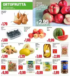 Volantino IperFamila Pagina 4: Meloni gialli €1,29, Noci sgusciate noberasco €6,99
