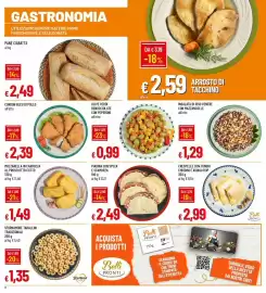 Volantino IperFamila Pagina 8: Cordon bleu di pollo €2,39, Mozzarella in carrozza al prosciutto cotto €1,49