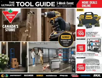 Canadian Tire flyer Page 1