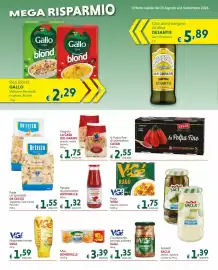 Volantino DiMeglio Pagina 3: Fregola La Casa del Grano €1,75, Condimento per riso sottolio VéGé €1,35