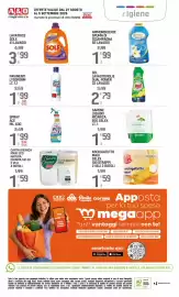 Volantino A&O Pagina 12: Sapone liquido ricarica Ego Selex €1,59, Carta igienica Maxi Eco Natura Chiama Selex €1,59