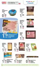 Volantino A&O Pagina 8: Prosciutto cotto alta qualità Parmacotto €1,49, Pasta fresca di semola Saper di Sapori €1,00