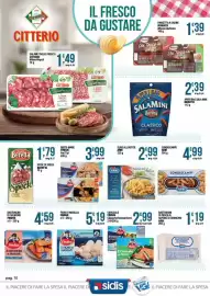 Volantino Sidis Pagina 10: Fiori di nasello Findus €5,19, Crocchette Findus €2,99