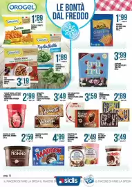 Volantino Sidis Pagina 12: Ice cream stick Ferrero Raffaello/Pocket Coffee €3,59, Gruvi Sammontana Vari Gusti €2,89