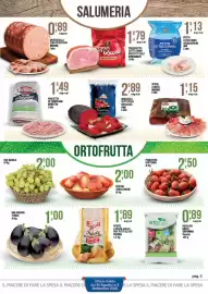 Volantino Sidis Pagina 3: Speck a metà Moser €1,15, Mortadella con pistacchio Veroni €0,89