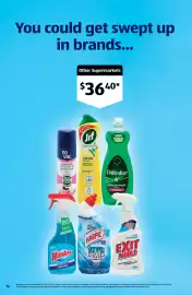 ALDI catalogue week 36 Page 14: No vac carpet & fabric sanitiser & deodoriser €36,40
