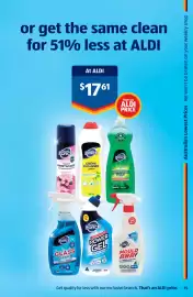 ALDI catalogue week 36 Page 15: Power Force cleaning products €17,61