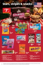 ALDI catalogue week 36 Page 2: Nerds Gummy Clusters €3,99, Hershey's Popped Snack Mix €8,49