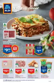 ALDI catalogue week 36 Page 20: Killarnee Lamb BBQ Chops €17,99, Australian Brown Onions 1kg Pack €1,99