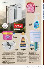 ALDI catalogue week 36 Page 9: Joie Assorted Laundry Accessories €6,99, Fabulon Linen Breeze €8,99