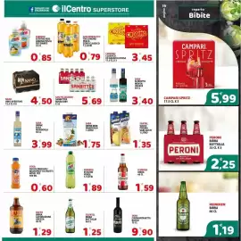 Volantino Il Centro Superstore Pagina 19: Nano vino aperitivo €4,50, San Benedetto The Limone €0,79