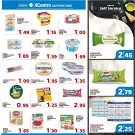 Volantino Il Centro Superstore Pagina 7: Spalmabile Santa Lucia Nuvola €1,35, Zorbas Hummus Classico e Senz'aglio €1,89