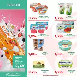 Volantino Supermercati Pasquale Prisco Pagina 10: Fruttolo fragola €1,29, Parmalat Zymil yogurt greco €0,79