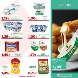 Volantino Supermercati Pasquale Prisco Pagina 11: Galbani Santa Lucia ricottine €1,00