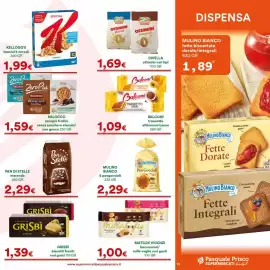 Volantino Supermercati Pasquale Prisco Pagina 15: Pan di Stelle merenda €2,29, Matilde Vicenzi bocconcini mille voglie €1,00