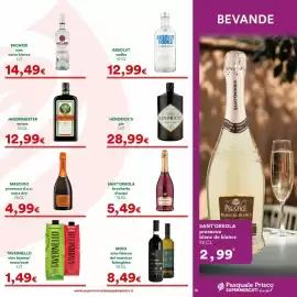 Volantino Supermercati Pasquale Prisco Pagina 19: Hendrick's gin €28,99, Sant'Orsola brachetto d'acqui €5,49