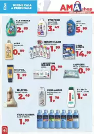 Volantino Amashop Pagina 6: Salviettine idrofil €0,99, Salviette multi superficie L Unica €0,99