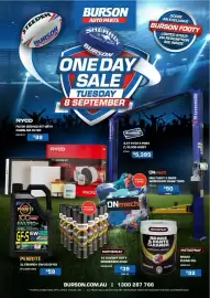 Burson Auto Parts catalogue Page 1