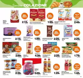 Volantino Superconti Pagina 11: Fette Bellebuone Galbusera €2,25, Merendine Pan di Stelle €2,29