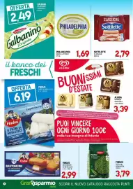 Volantino Gran Risparmio Pagina 4: Findus Pisellini Primavera €3,79, Findus 4 Fiori di Merluzzo €6,19