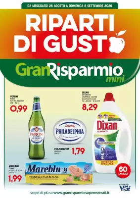 Gran Risparmio (valido fino al 6-09)