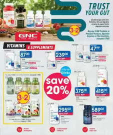 Clicks catalogue Page 16: GNC Folic Acid 400 mcg 30 Tablets €47,99, GNC CoQ-10 €415,00