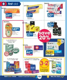 Clicks catalogue Page 32: Dettol Antiseptic Liquid €140,00, Germolene Ointment €61,99