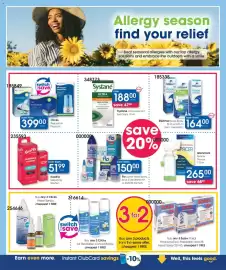 Clicks catalogue Page 6: Clicks air revitaliser €399,00, KuraFlo Nebulising Solution €51,99