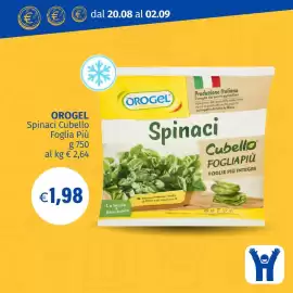 Volantino Hurrà Pagina 5: Orogel Spinaci Cubello Foglia Più €1,98