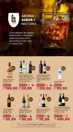 Folheto Oba Hortifruti Página 7: Vinho Italiano Notte Rossa Primitivo di Manduria Reserva ou Chileno Milla Cala Tinto €219,90
