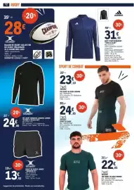 Catalogue E.Leclerc page 12: Adidas HAUT D'ENTRAÎNEMENT "TIRO 23 CLUB" €31,50